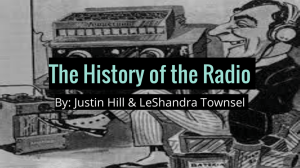 The History of the Radio