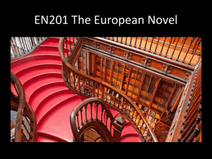 EN201 The European Novel