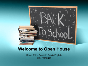 Welcome to Open House - Norwell Public Schools