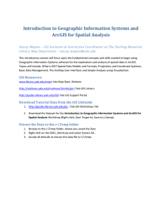 Introduction_to_GIS_.. - Yale University Library