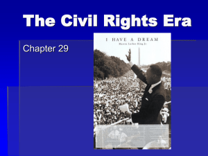 The Civil Rights Era - team