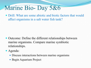 Introduction to Marine Biology