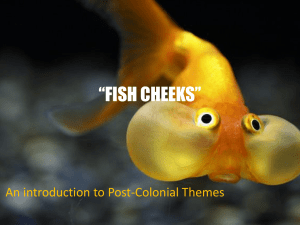 fish cheeks - Mr. Shulist's Class