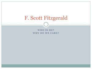 Who is F. Scott Fitzgerald, and why do we care?