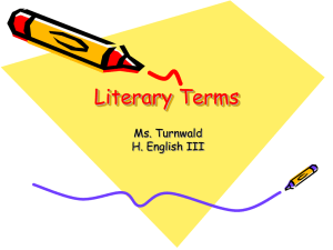 Literary Terms - WordPress.com