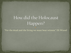 How did the Holocaust Happen?