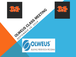 Olweus Class Meeting