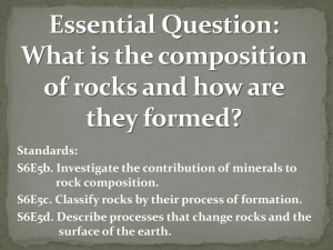 Minerals Study Guide