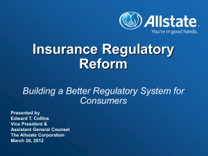 Dodd-Frank Act Provisions Impacting Insurance Business (cont.)