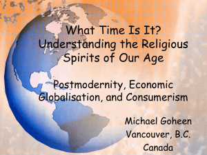 What Time Is It? Understanding the Religious Spirits of Our Age