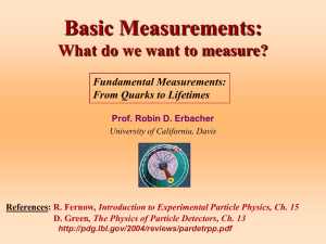 252b Lecture 5: Measurements and Detection