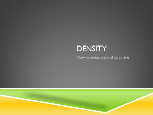 Density - Edmonds