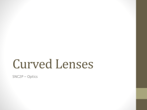 Curved Lenses