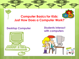 PowerPoint Presentation - Computer Basics for Kids