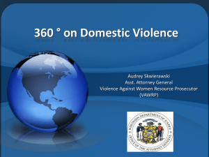 360 Degrees on Domestic Violence