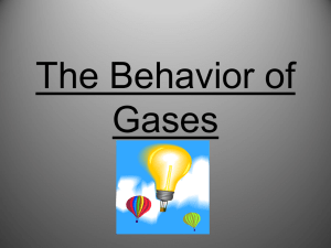 Modern Chemistry Chapter 11 GASES