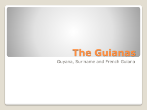 The Guianas - Cloudfront.net