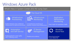 Windows Azure Pack - Microsoft Center