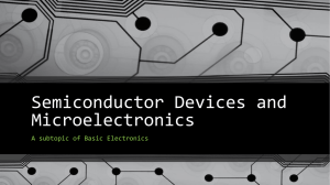 Semiconductor Devices and Microelectronics