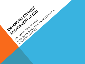 Enhancing Student Engagement.Convocation Program.October