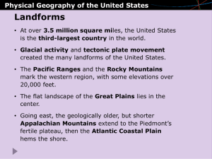 Human Geography of the United States