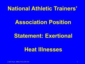J Athl Train. - National Athletic Trainers' Association
