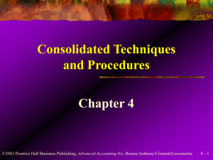 Consolidated Techniques and Procedures