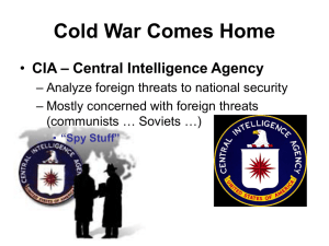 Cold War HOME