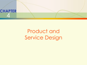 Chap004-005_Pro&Serv. Design and Capacity Planning