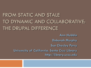 From Static and Stale to Dynamic and Collaborative