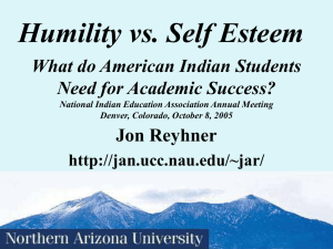 Identity & Success In Life (Including Academic Success)