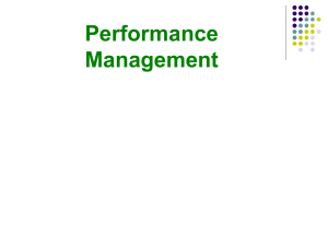 Performance Management - NASC Document Management System
