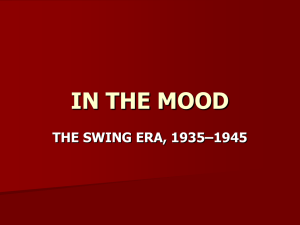 in the mood the swing era, 1935–1945