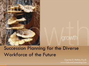 Succession Planning for the Diverse Workforce of the Future