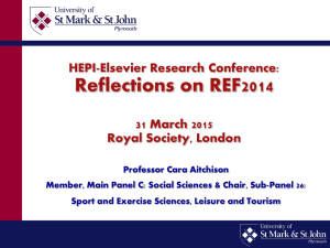 HEPI Reflections on REF2014