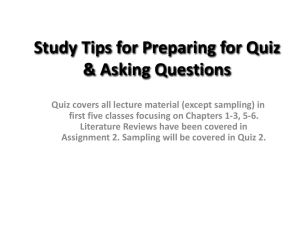 5CMNS260--Practice questions for Quiz