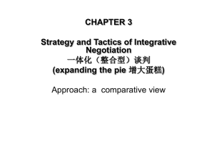 1 Strategy and Tactics