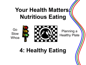 4-Healthy Eating