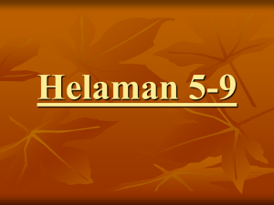 Helaman 5-9