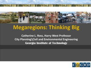 Megaregions - the Atlanta Regional Commission