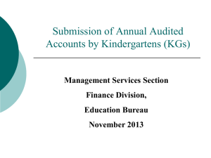Audited Accounts for KG