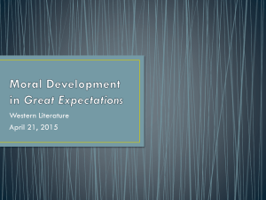 Moral Development in Great Expectations