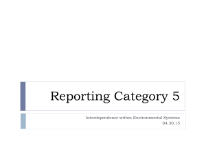 Reporting Category 5