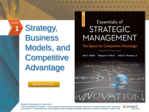 Essentials of Strategic Management 4e