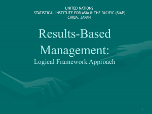 RBM and Logical Framework Approach (LFA)