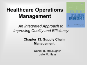 Chapter 13. Supply Chain Management