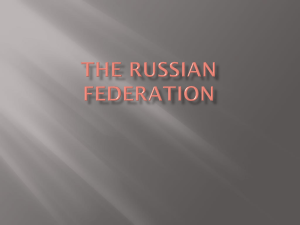 The Russian Federation System of Government