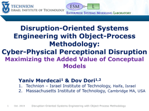 Cyber-Physical Perceptional Disruption Maximizing the Added Value