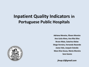 Determination of Inpatient Quality Indicators: an