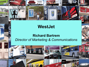 WestJet Marketing